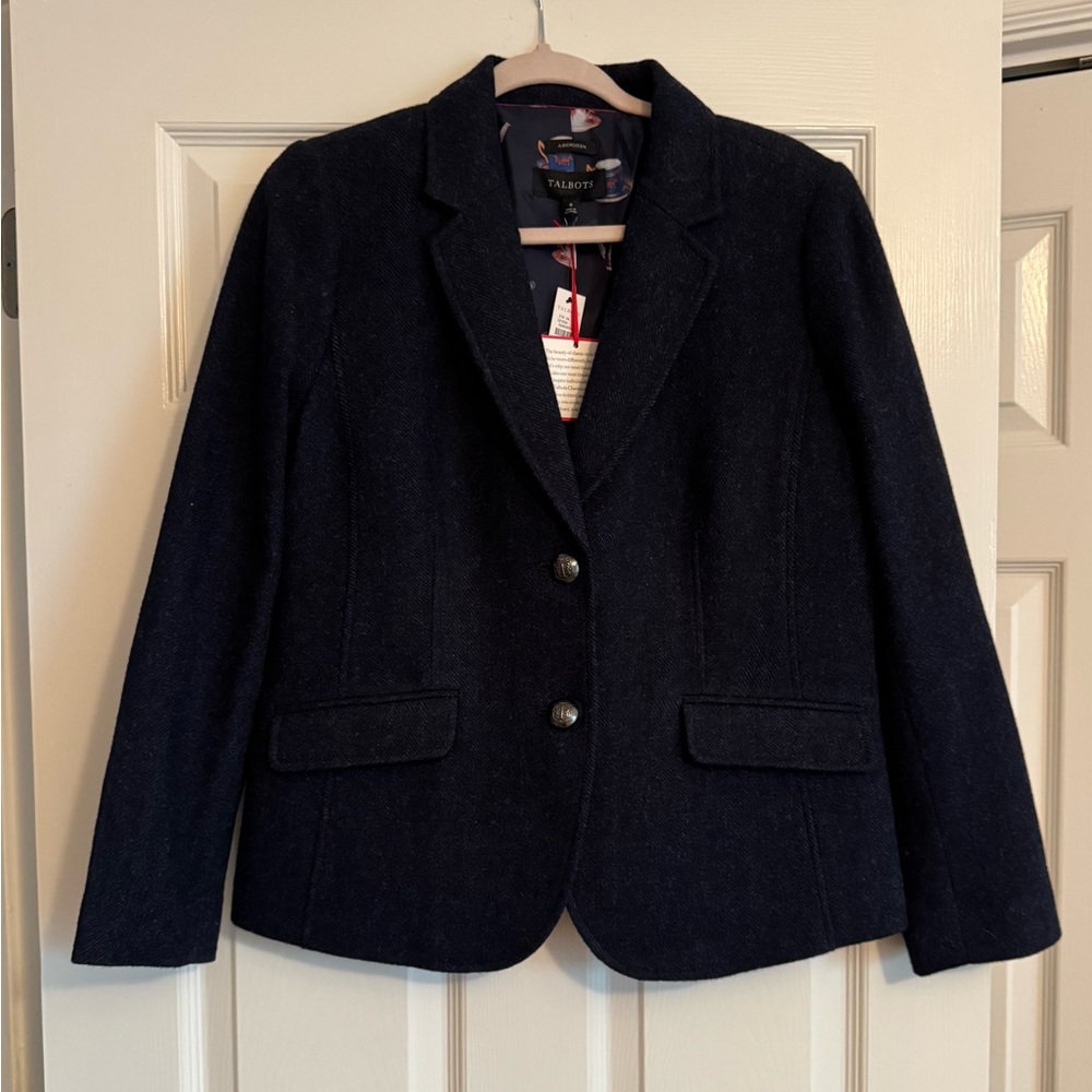 NWT Talbots Aberdeen blazer Size 8